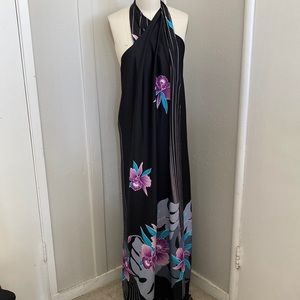 Vintage Sand piper cover up/wrap/dress